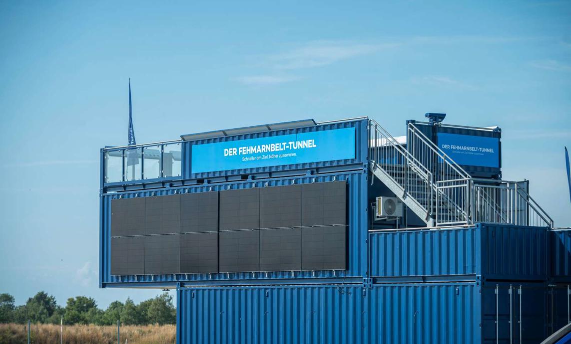 New viewing platform opened at German tunnel construction site
